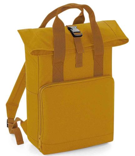 BagBase Recycled Twin Handle Roll-Top Backpack - MUS - ONE